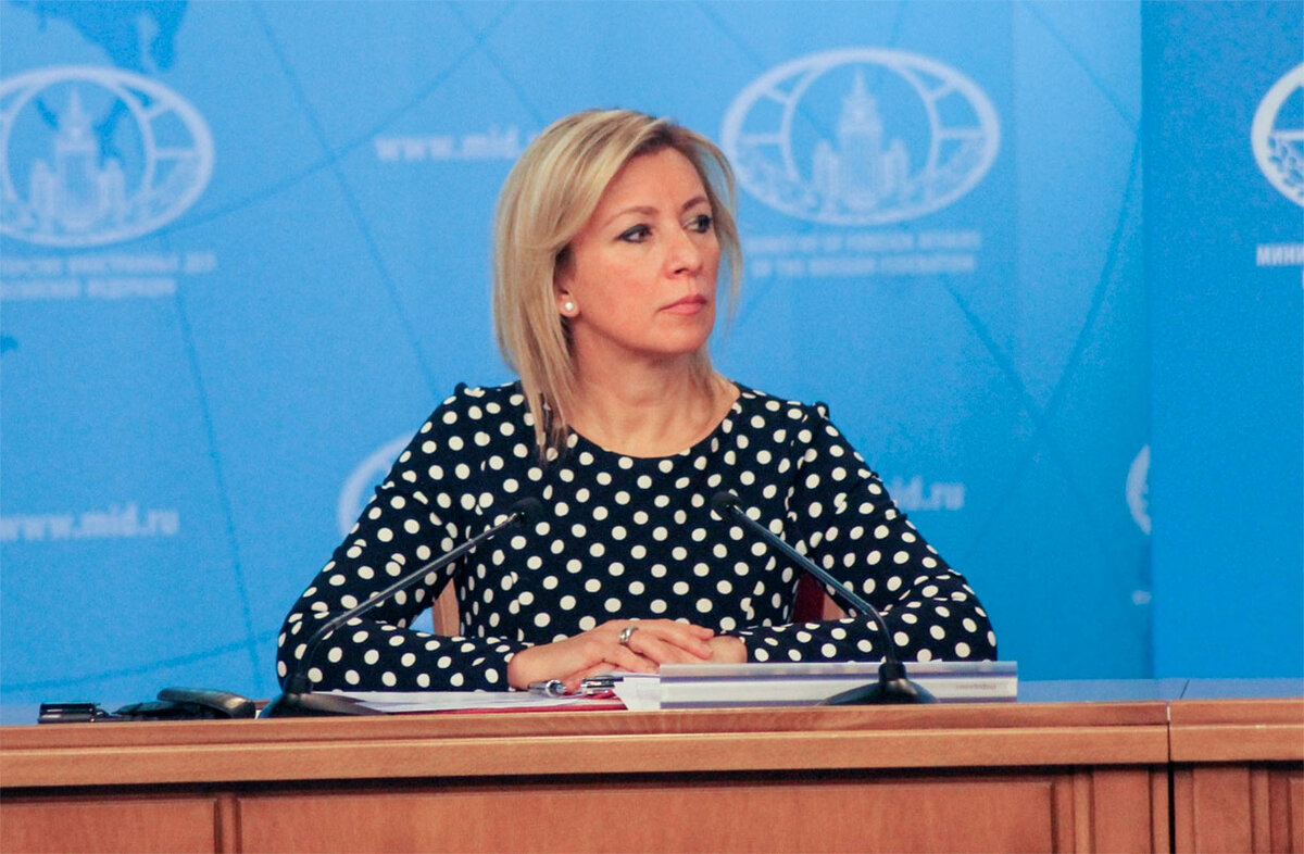 Захарова отметила, что угроза – элемент информационной войны в поддержку киевского режима.  Фото: Фото: ФедералПресс / Герман Парло