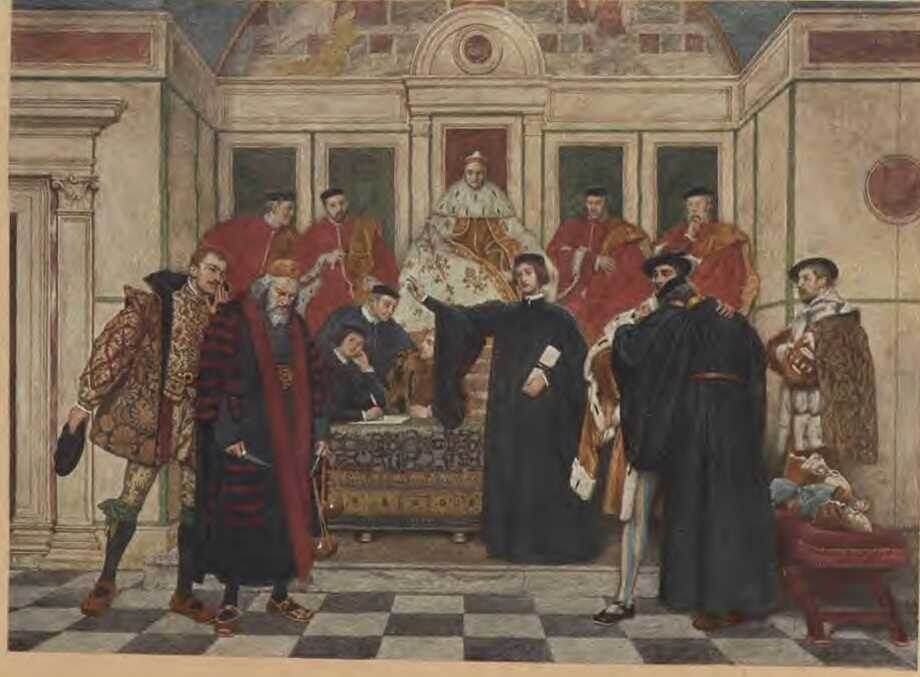 Сцена из пьесы «Венецианский купец». Открытый источник