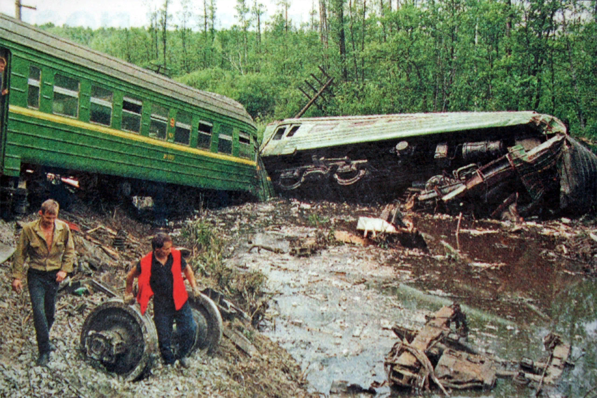 Крушение в Бекасово. Изображение из открытых источников