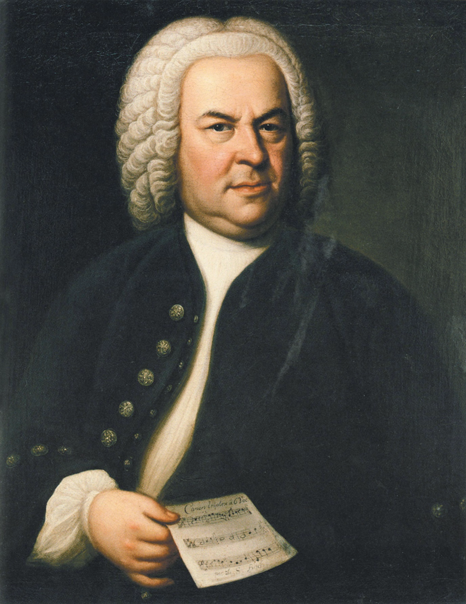 "Портрет Баха"  Элиас Готтлоб Осман, 1746 г.