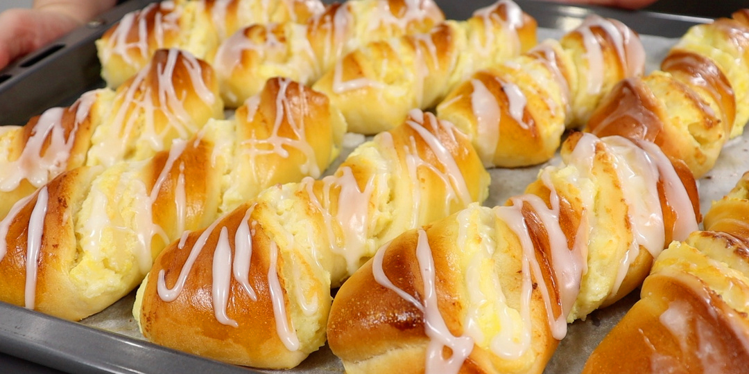 Пышные булочки с творогом: как приготовить нежное, воздушное тесто на ряженке