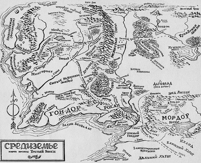 Средиземье Третьей Эпохи. Источник: https://sparklogic.ru/blog/2023/11/karta-sredizemya-na-russkom-v-horoshem-kachestve-podrobnaya