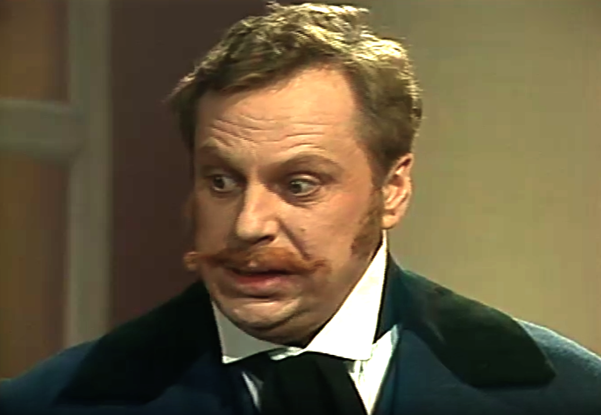 Кадр из программы "Театр И.С.Тургенева" (1986)