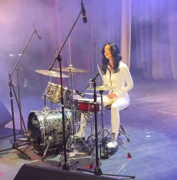 Кадр видео с выступления