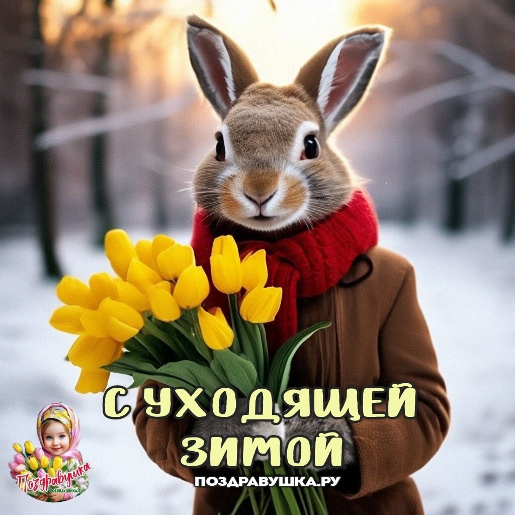 С уходящей зимой