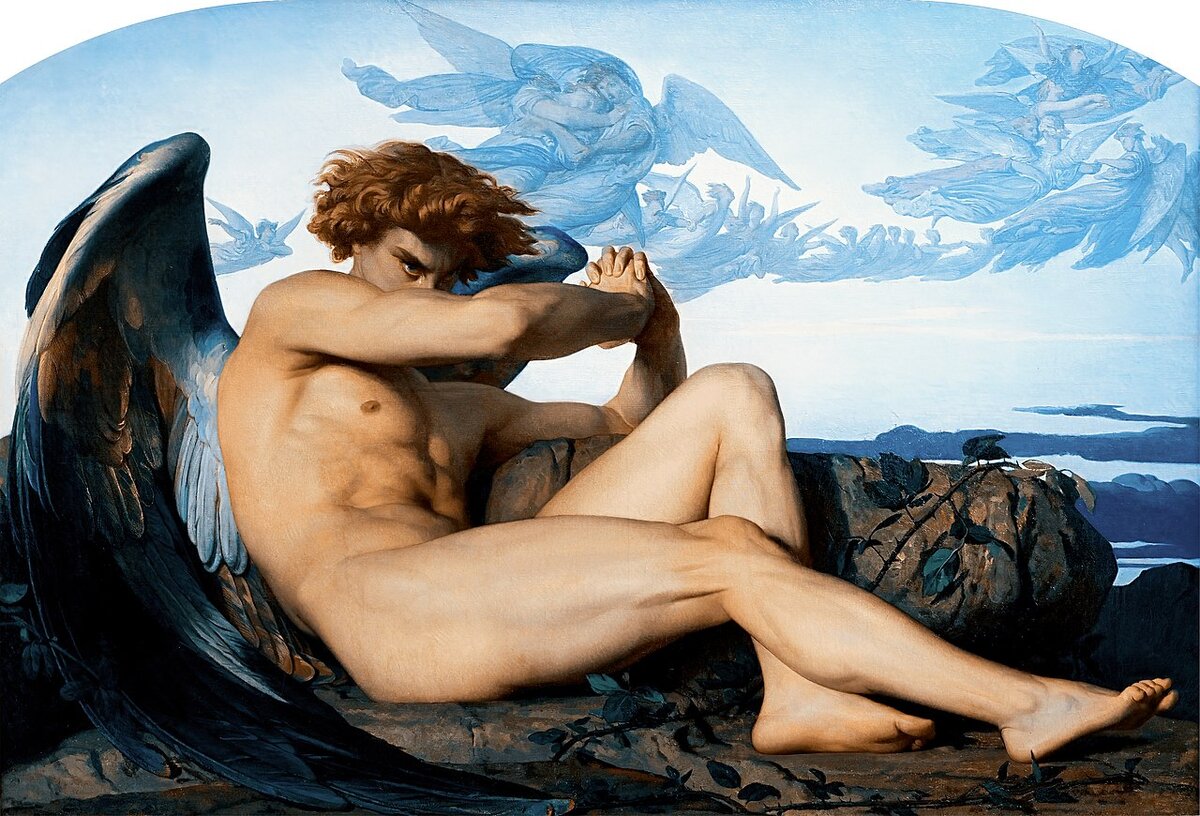 «Падший ангел». Художник — Александр Кабанель, 1847 г.
