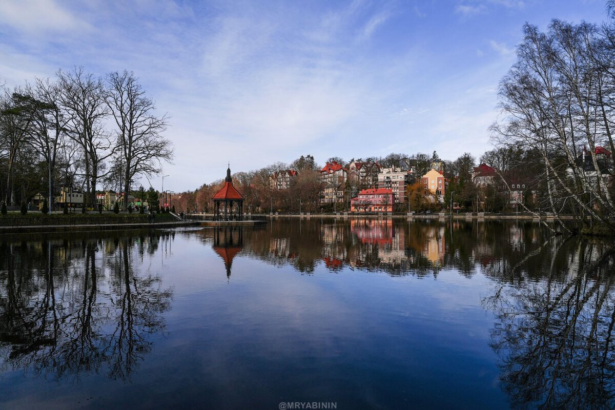 Светлогорск. Озеро Тихое.