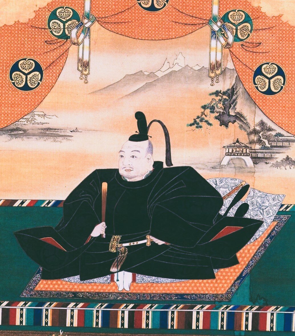 Портрет Токугава Иэясу. Общественное достояние через Wikimedia Commons