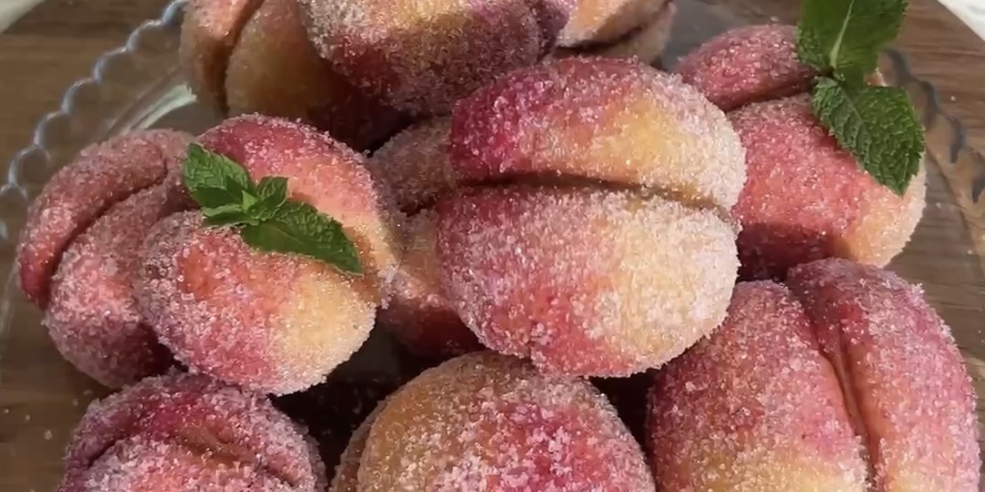 Пирожные из СССР - персики🍑 Почему люди перестали их готовить, ведь очень красиво и вкусно❤️