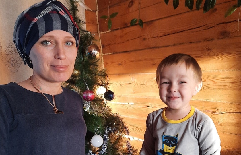 Рак позади: Оля снова может обнять своих мальчишек