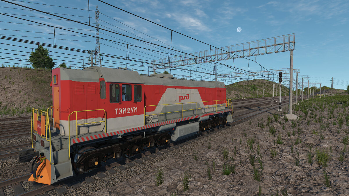 Тепловоз ТЭМ2УМ, модификация ТЭМ2. Фото: Smart Simulation