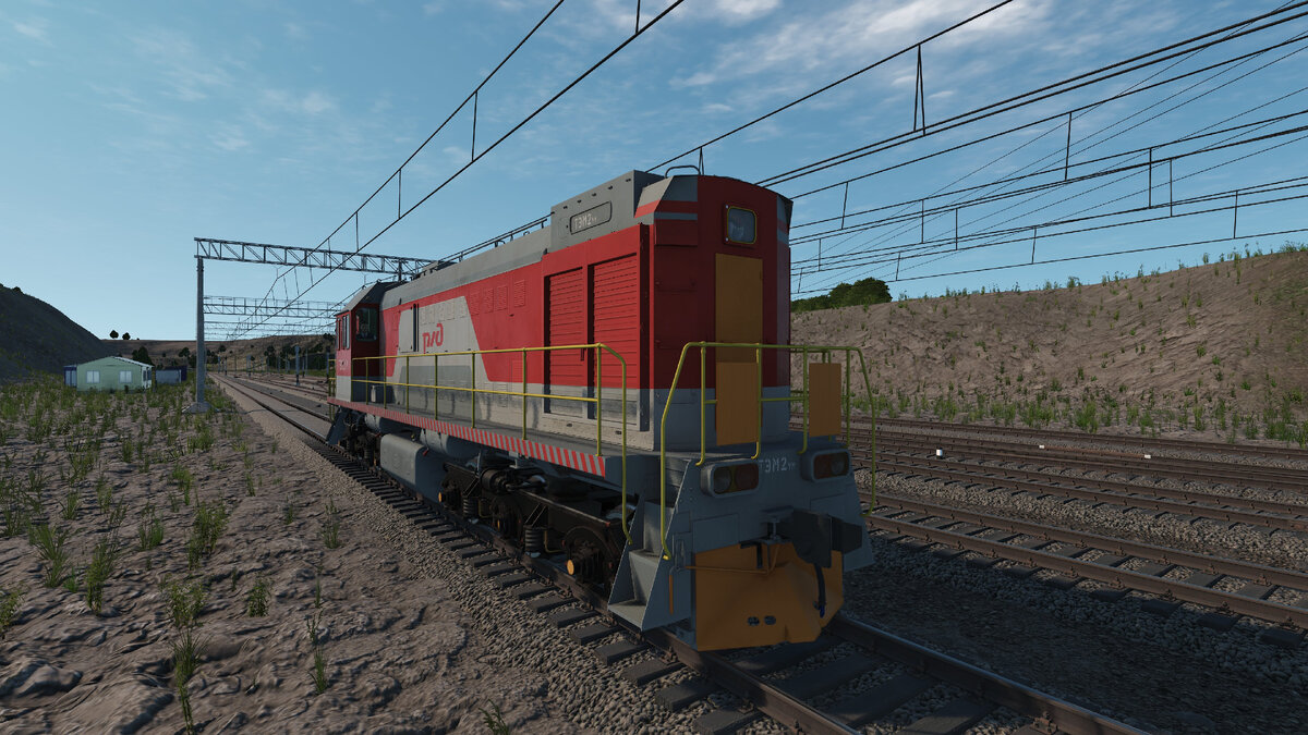 Тепловоз ТЭМ2УМ, модификация ТЭМ2. Фото: Smart Simulation