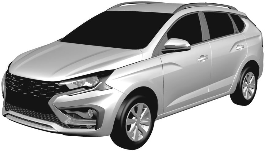 АвтоВАЗ запатентовал внешний вид Lada Iskra в кузове универсал