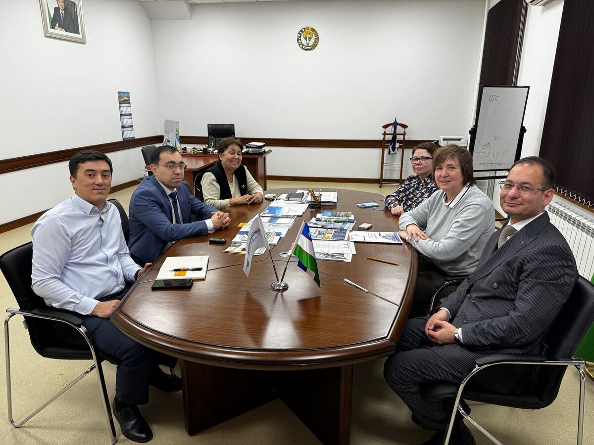 Вчера, 27-го февраля 2024 года состоялась встреча ИНК с проректором по научной работе и инновациям Ташкентского государственного транспортного университета (ТГТУ) д.э.н., проф. ШАУМАРОВЫМ САИДОМ САНАТОВИЧЕМ по вопросам сотрудничества.