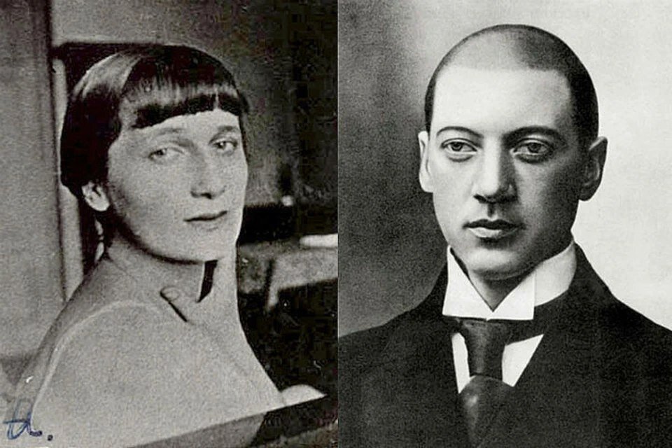 Анна Ахматова и Николай Гумилев 