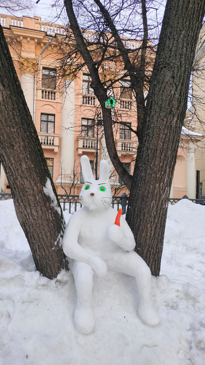 "Зайца не видали?" Фото автора.
