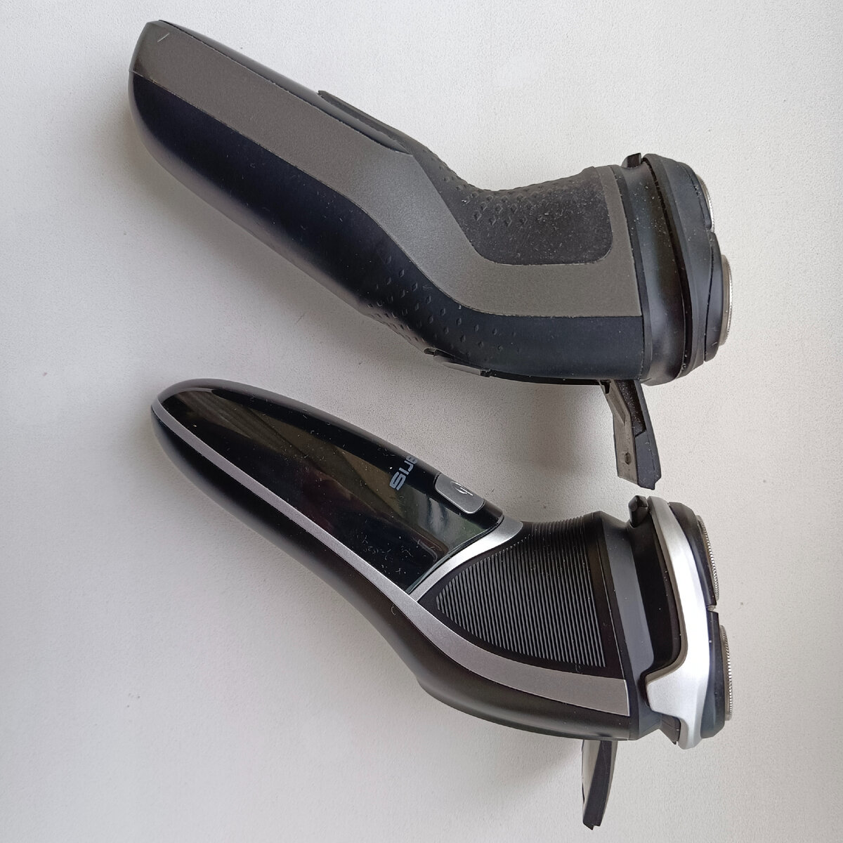 Сравнение размеров бритв