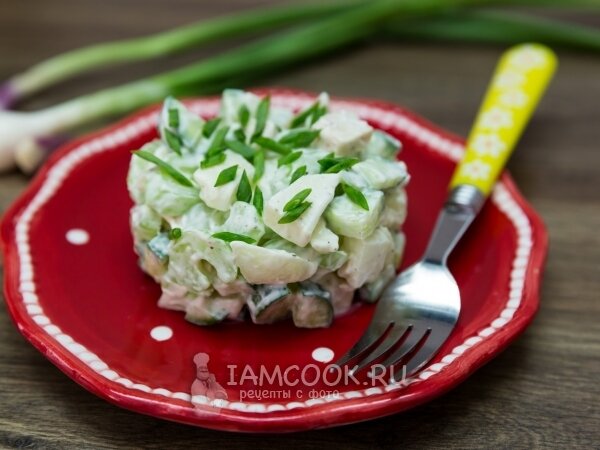 Салат с куриной грудкой - Пошаговый рецепт с фото. Новогодние рецепты Салаты на Новый год