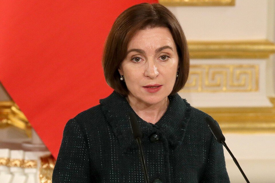    Президент Молдовы Майя Санду. GLOBAL LOOK PRESS