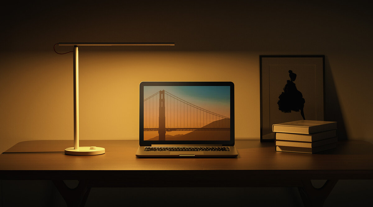 Настольный светильник Xiaomi Mi Smart LED Desk Lamp 1S
