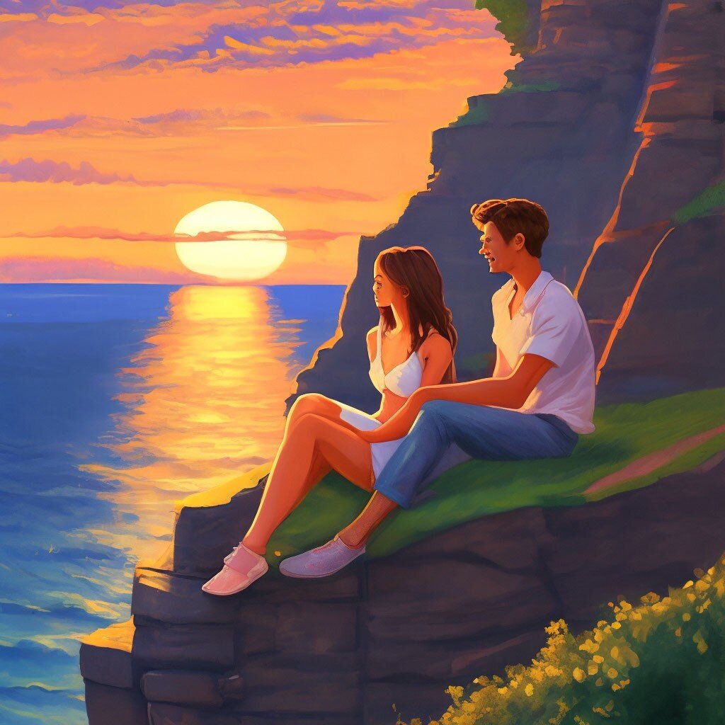 Картинка сгенерирована в приложении Шедеврум:)