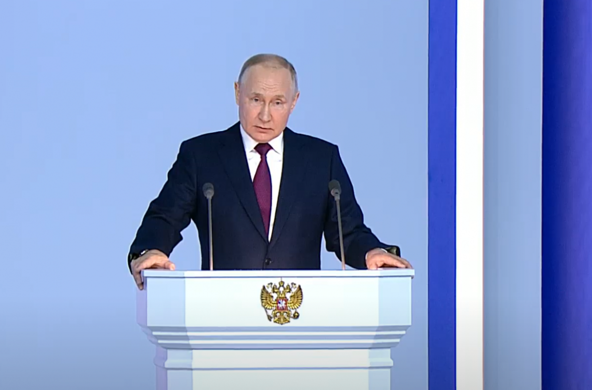 Завтра в полдень Владимир Путин выступит с ежегодным Посланием. Фото: kremlin.ru