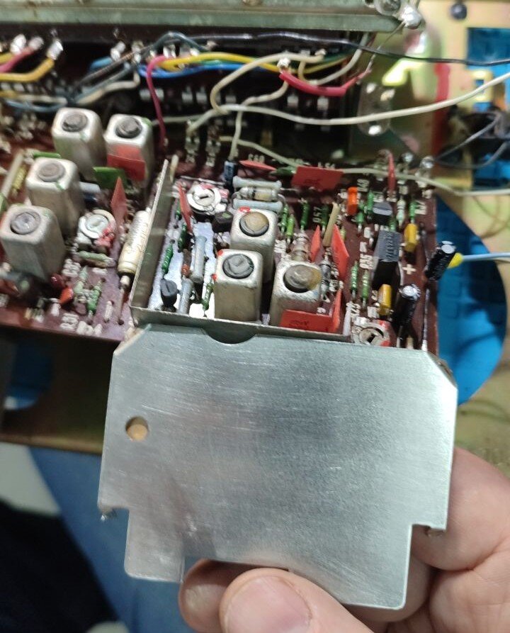 Океан-214. Замена конденсаторов. Чистка контактов барабана. | Serggeo ...