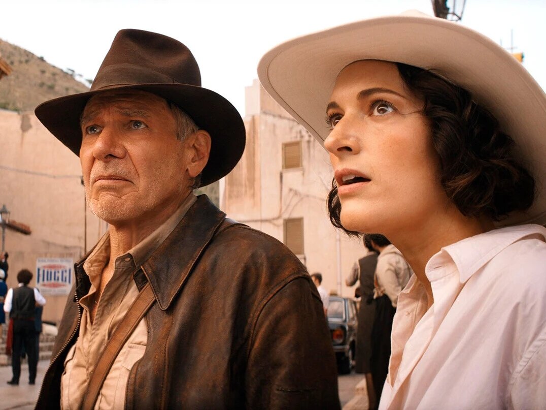 Кадр из фильма «Индиана Джонс и Колесо судьбы», 2023 год, режиссер Джеймс Мэнголд