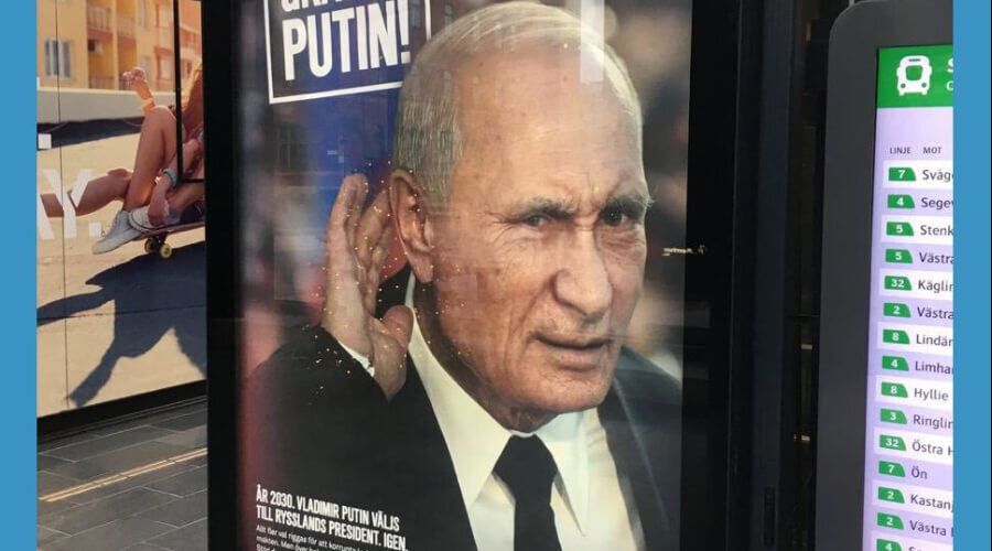 В Швеции решили поздравить Путина с победой на Выборах 2030😳🤦‍♂️