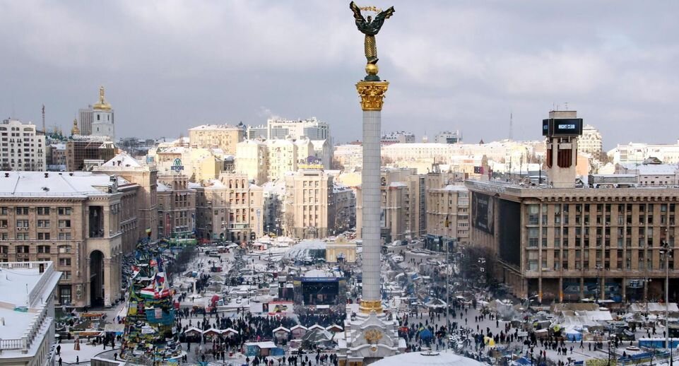    Протестующие на майдане Незалежности в Киеве, январь 2014 года. Фото: Photo agency Interpress / Global Look Press