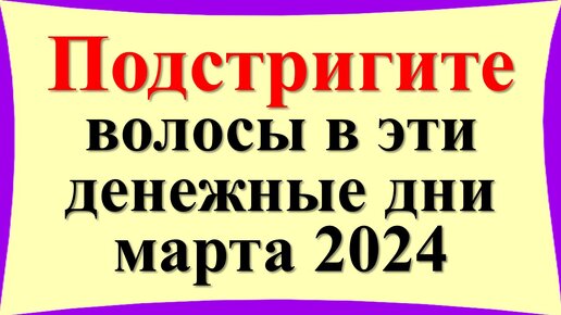 Лунный календарь стрижек на март 2024 года: благоприятные дни