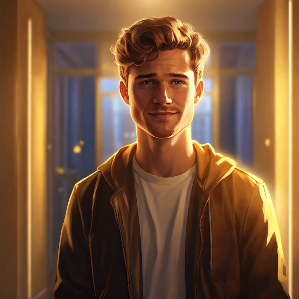 если вы увидели только одну картинку, пролестните, там есть еще одна, Стас там светится изнутри)