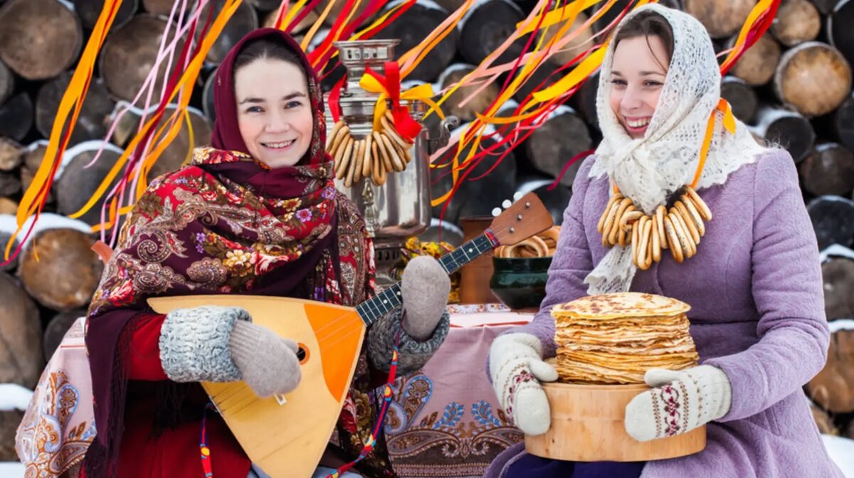 Maslenitsa festival in Russia