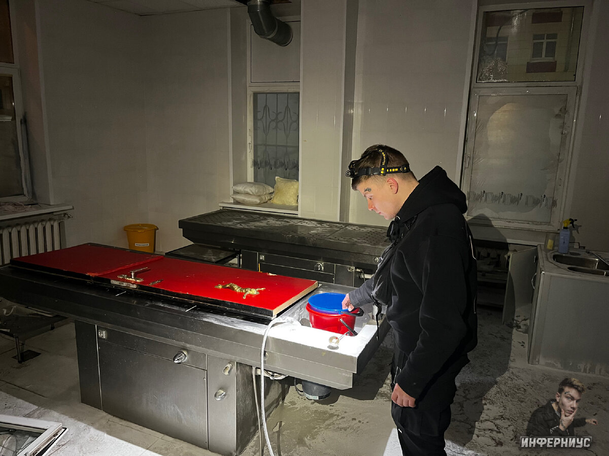 Секционный зал морга 