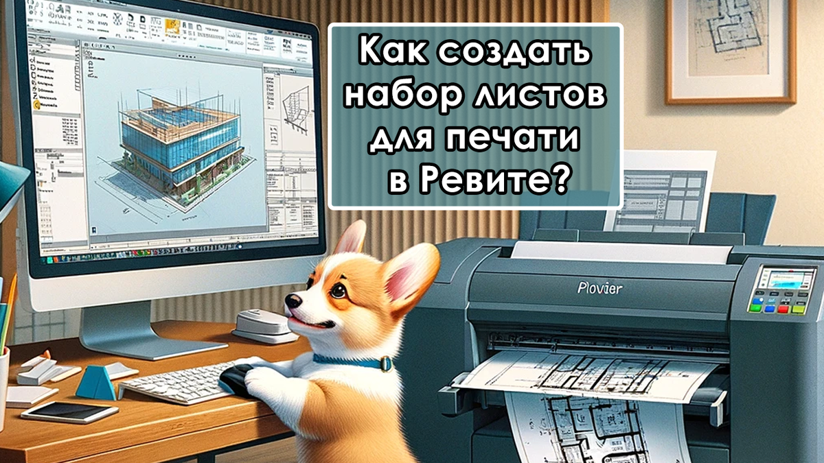 Как создать набор листов для печати в Ревите? | МЕКО - Плагин для Revit |  Дзен