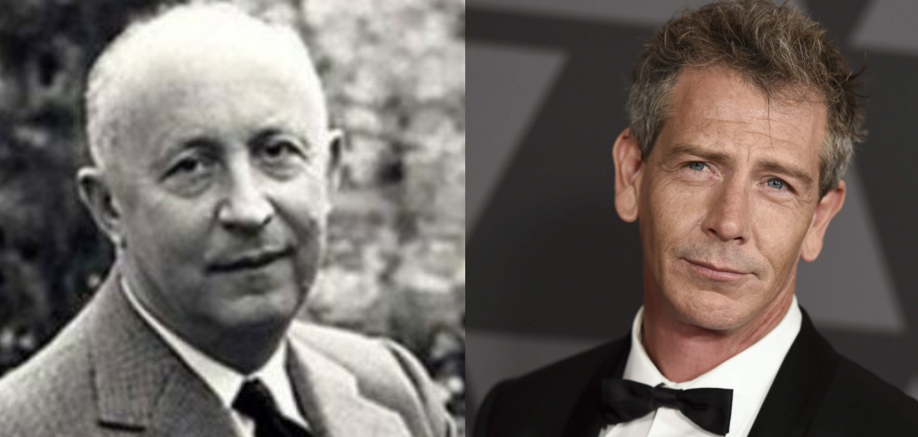 Кристиан Диор и сыгравший его Пол Бенджамин Мендельсон