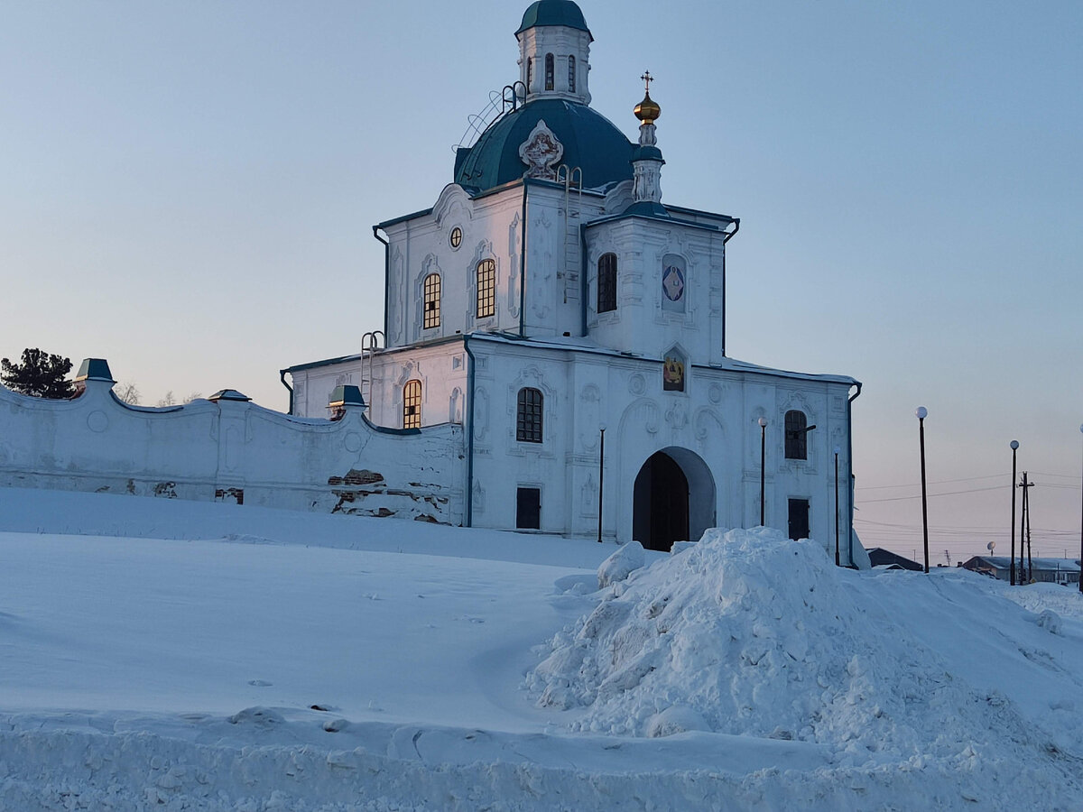 Мужской монастырь г.Енисейск