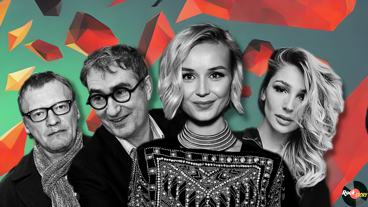 На фотографии: Алексей Серебряков, Григорий Заславский, Полина Гагарина и Настя Ивлеева