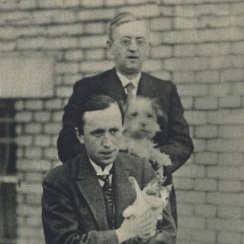 На фото: Братья Карел и Йозеф Чапеки: