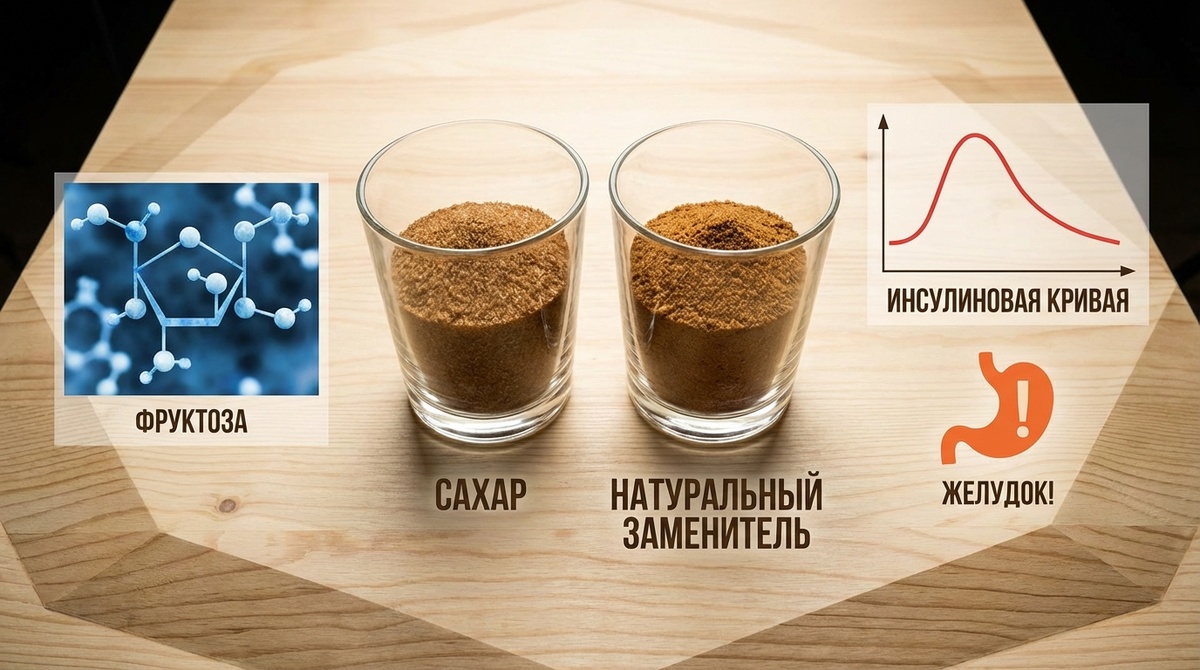 Объём рынка сахарозаменителей в России растёт на 7-10% в год