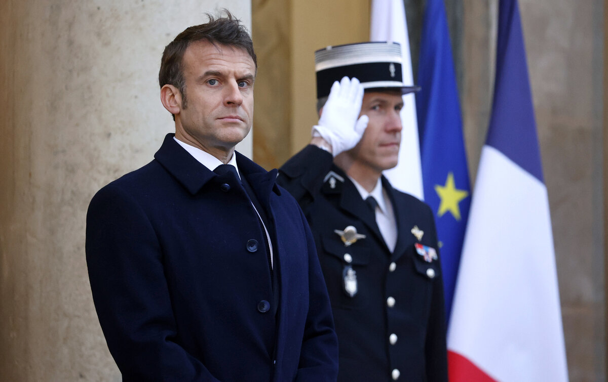     Президент Франции Эммануэль Макрон / Gettyimages.ru / Chesnot