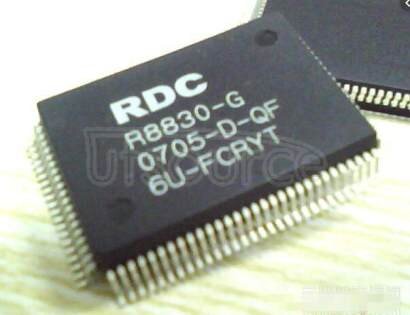R8830 - G - это интегральная схема PQFP (пластиковая четырехплоская упаковка) 100 - штыревого типа Reissa Electronics (IC).
