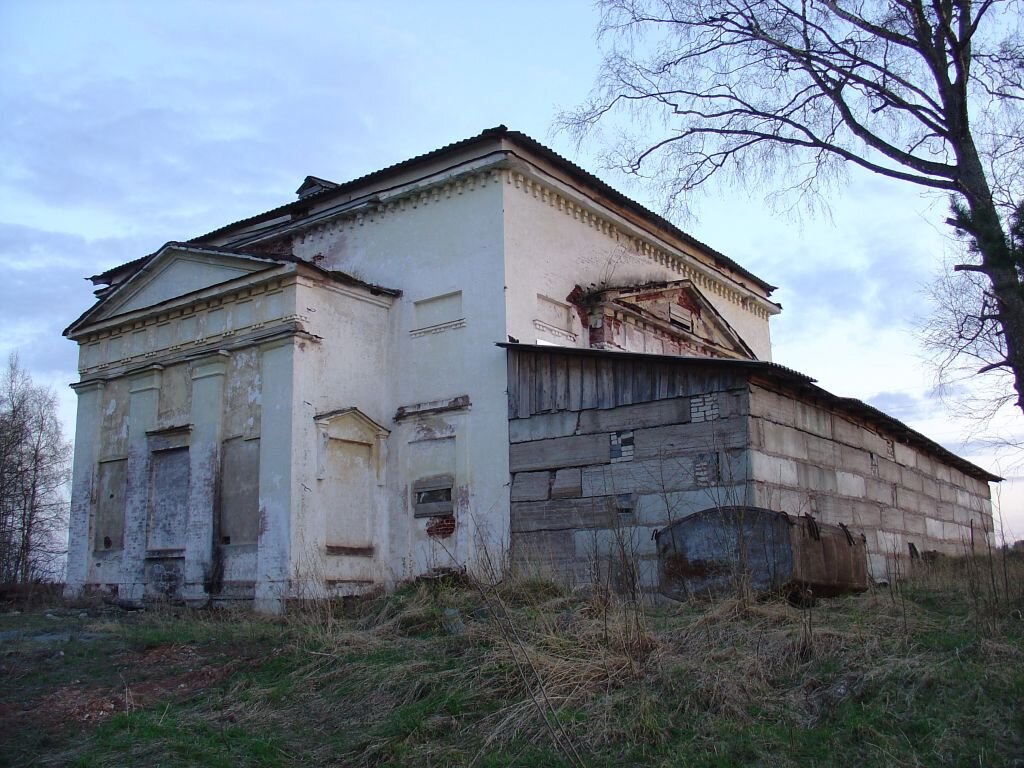 Республика Карелия, Шокша. Церковь Покрова Пресвятой Богородицы. Год постройки: не позже 1856.