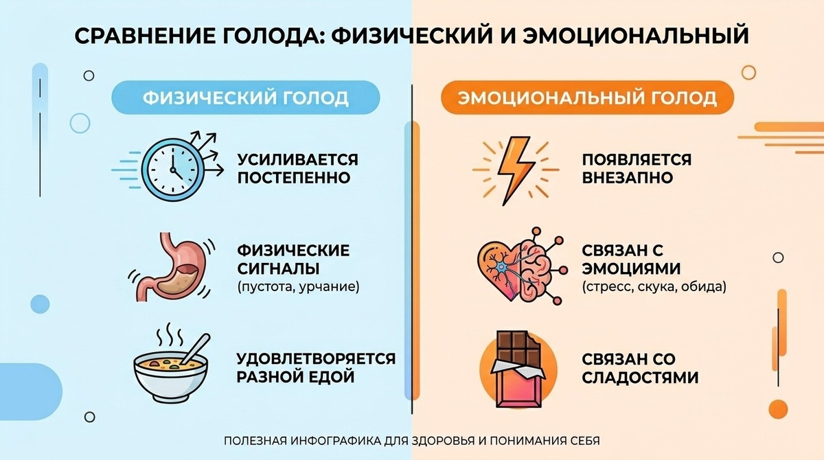 Физический и эмоциональный голод