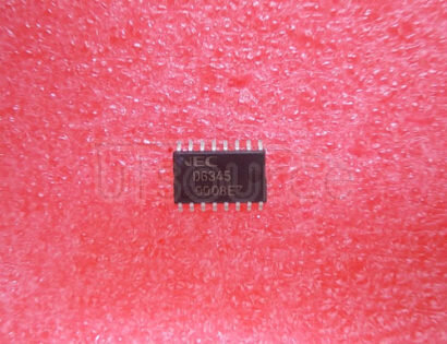 Примечание: UPD6345GS - T1 представляет собой 16 - контактный SOP (малый пакет) IC (интегральная схема) производства NEC.