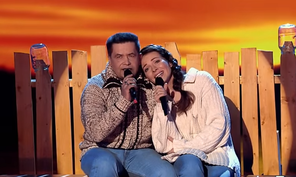 Николай Расторгуев и Екатерина Гусева. 2012 год.