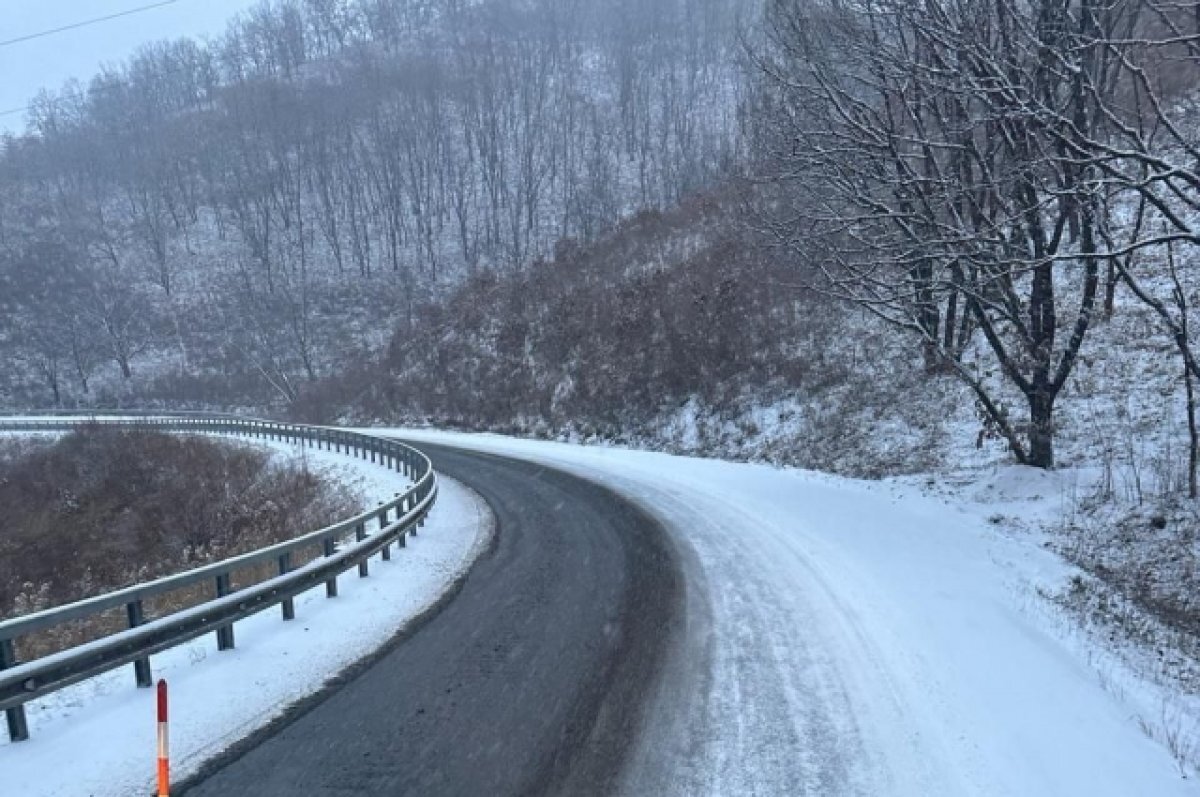    Очистка дорог в Партизанском округе