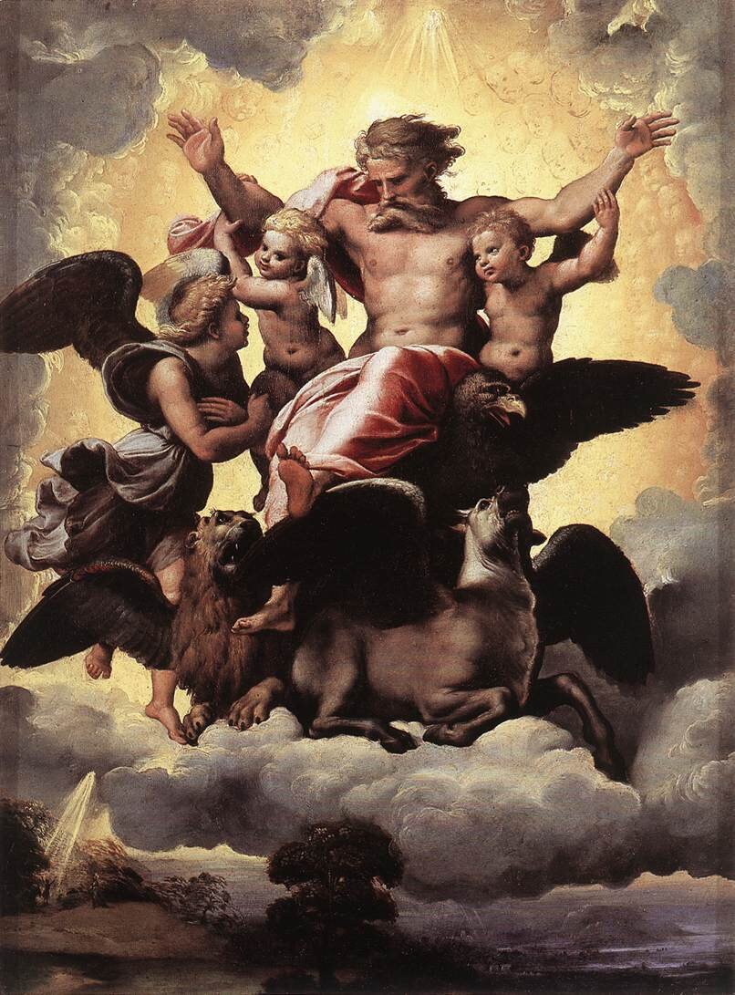 Видение пророка Иезекииля (Рафаэль, 1518 г.)