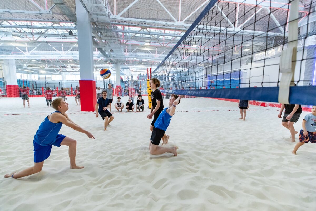    В Сургуте открылся центр пляжных видов спорта