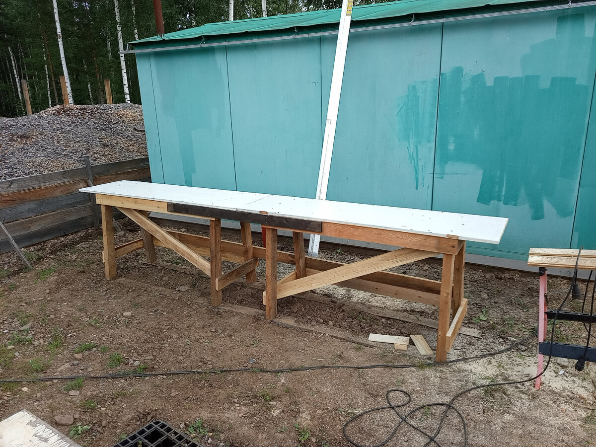 Такой верстак получился 